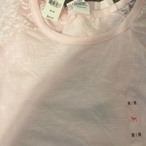 Pink long sleeved shirt